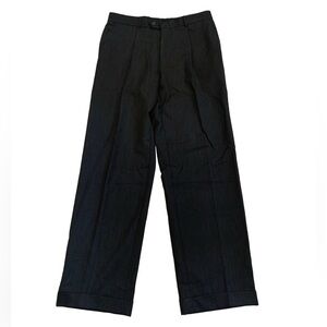 BARACUTA Soft Men's Dress Pants Trousers Black Size 34 R